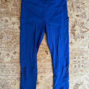 lululemon athletica Blue Leggings